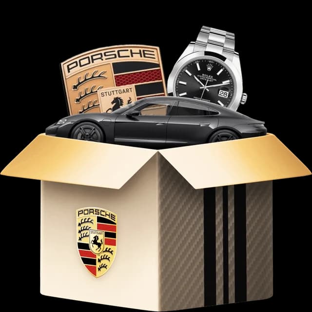Porsche sample box